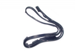 Black fender beading German quality (cut) Each