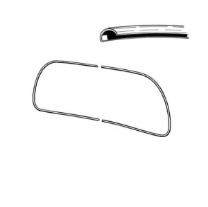 Windscreen moulding, Beetle convertible