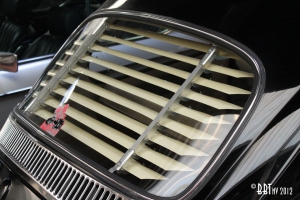 Rear window louvre, not assembled