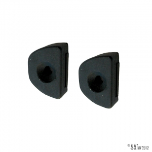 Door center wedge, pair