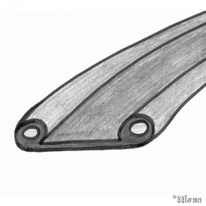 Rubber between body and chassis