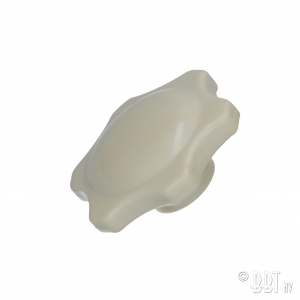 Heating button, ivory