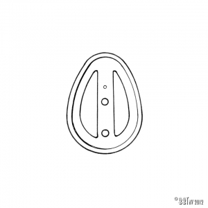 Taillight seal, between light and fender (split)