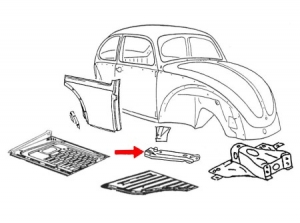 Heaterchannel front, right