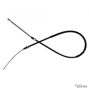 Handbrake cable rear Left 14 inch syncro