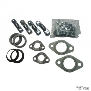 Exhaust mounting kit, 25/30 hp