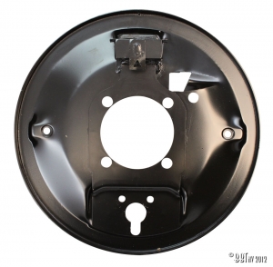 Backing plate, rear left