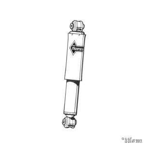 Gas shock absorber, 'Heavy Duty'