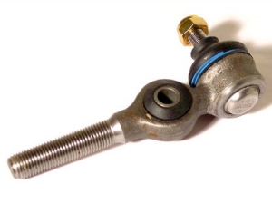 Tie rod with eye for steering damper
