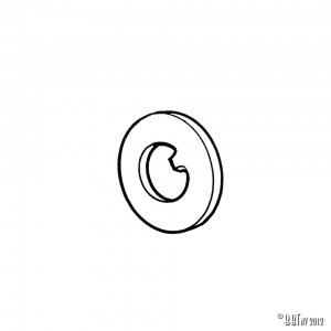 Spindle washer for spindle, each