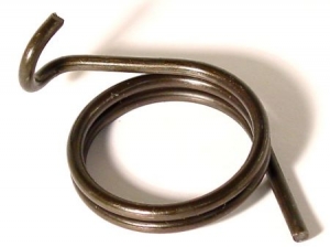 Return spring for clutch shaft, big diameter