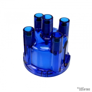 Distributor cap, blue