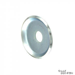 Washer on radius rod