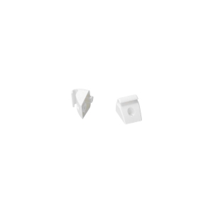 Sun visor clips white (pair)