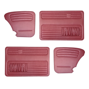 Doorpanel set burgundy