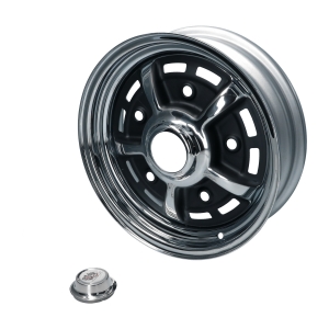 Wheel BBT Sprintstar, chrome/black 5 lug (5x205) 4,5x15
