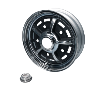 Wheel BBT Sprintstar, chrome/black 5 lug (5x205) 4,5x15