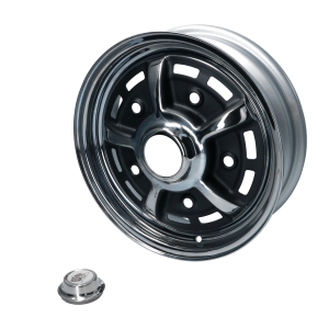 Wheel BBT Sprintstar, chrome/black 5 lug (5x205) 4,5x15