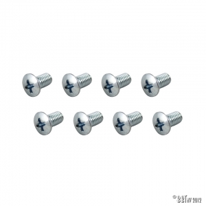 Screw set for locking bow, 8 pieces