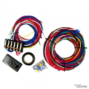 Universal wiring harness Perfect for Buggy with a 6 fuses box.