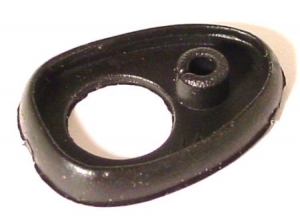 Upper front hood handle seal, black