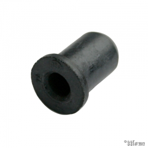 Front spindle grommet for speedo cable