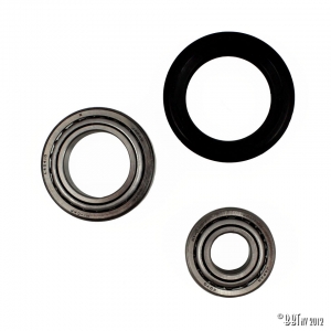 Bearings disc, front, by wheel