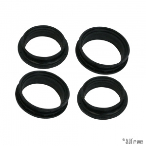Rubber between suspension arm and front axle set of 4