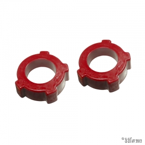 Urethane rings, outside With 4 protuberances on the outside, for swing axles & IRS shafts