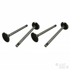 Intake valves 33 mm, 8 mm guide, single intake, 4 pieces