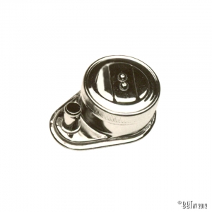 Oil filler cap without pipe