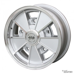 BRM wheel, aluminium/silver 15 x 5.5 5 lug (5x205) ET +11