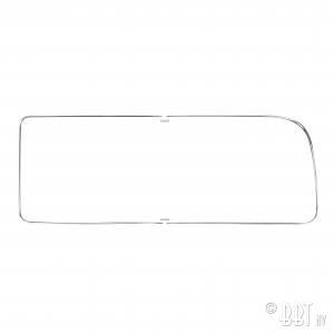 Window molding for rear left side window 'Old type' Deluxe